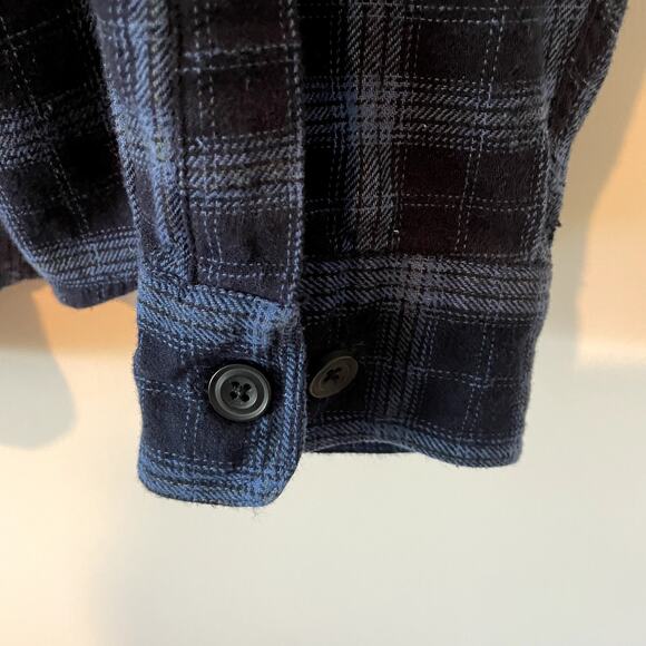Coleman Navy Blue Men's Flannel Shirt Sz XXL - Picture 3 of 5